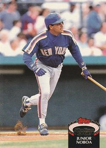 #709 Junior Noboa - New York Mets - 1992 Stadium Club Baseball