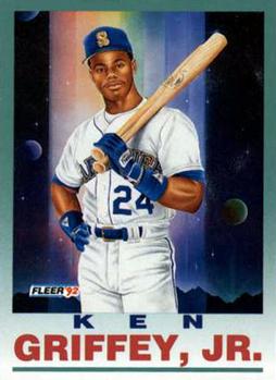 #709 Ken Griffey Jr. - Seattle Mariners - 1992 Fleer Baseball