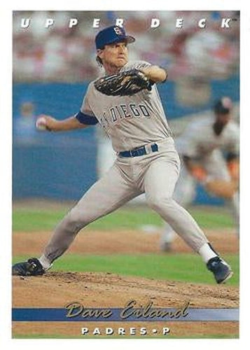 #709 Dave Eiland - San Diego Padres - 1993 Upper Deck Baseball