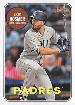 #709b Eric Hosmer - San Diego Padres - 2018 Topps Heritage Baseball