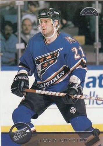 #70 Todd Krygier - Washington Capitals - 1996-97 Leaf Hockey