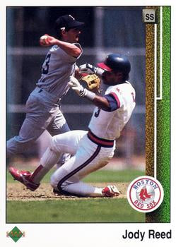 #370 Jody Reed - Boston Red Sox - 1989 Upper Deck Baseball