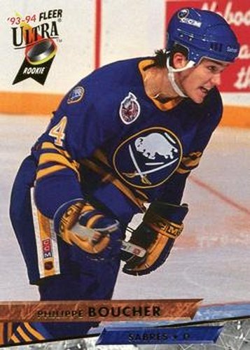 #70 Philippe Boucher - Buffalo Sabres - 1993-94 Ultra Hockey