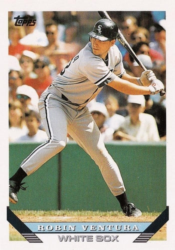 #770 Robin Ventura - Chicago White Sox - 1993 Topps Baseball