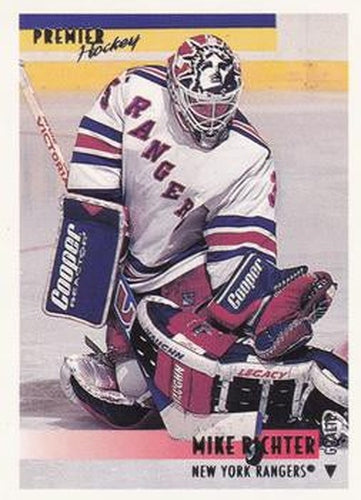 #70 Mike Richter - New York Rangers - 1994-95 O-Pee-Chee Premier Hockey