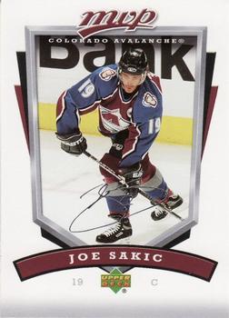 #70 Joe Sakic - Colorado Avalanche - 2006-07 Upper Deck MVP Hockey