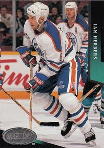 #70 Ian Herbers - Edmonton Oilers - 1993-94 Parkhurst Hockey