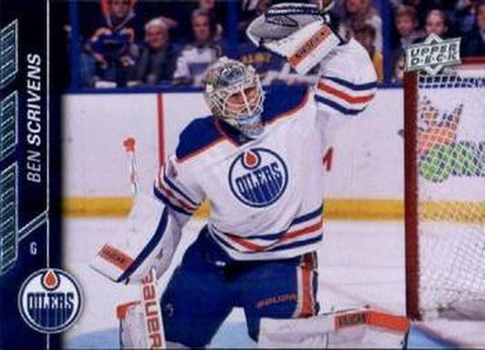 #70 Ben Scrivens - Edmonton Oilers - 2015-16 Upper Deck Hockey