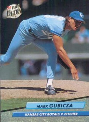 #70 Mark Gubicza - Kansas City Royals - 1992 Ultra Baseball