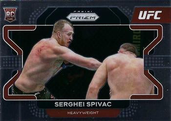 #70 Serghei Spivac - 2022 Panini Prizm UFC MMA