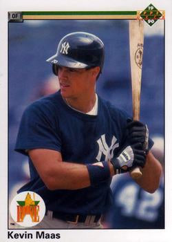 #70 Kevin Maas - New York Yankees - 1990 Upper Deck Baseball