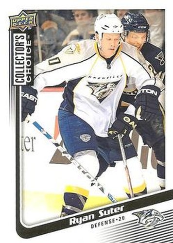 #70 Ryan Suter - Nashville Predators - 2009-10 Collector's Choice Hockey