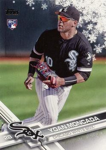 #HMW70 Yoan Moncada - Chicago White Sox - 2017 Topps Holiday Baseball