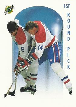 #70 Brent Bilodeau - Montreal Canadiens - 1991 Ultimate Draft Hockey