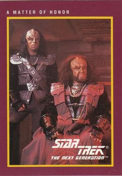 #70 Matter of Honor, A - 1991 Impel Star Trek 25th Anniversary