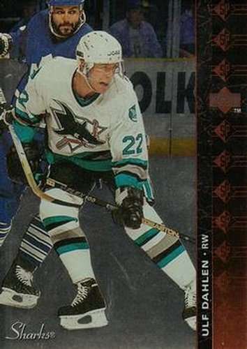 #SP-70 Ulf Dahlen - San Jose Sharks - 1994-95 Upper Deck Hockey - SP