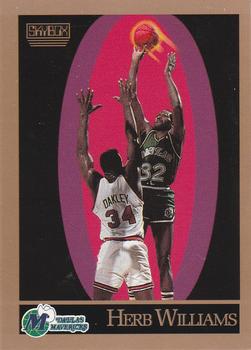 #70 Herb Williams - Dallas Mavericks - 1990-91 SkyBox Basketball