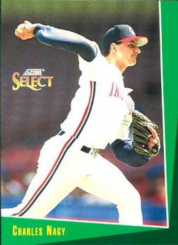 #70 Charles Nagy - Cleveland Indians - 1993 Select Baseball