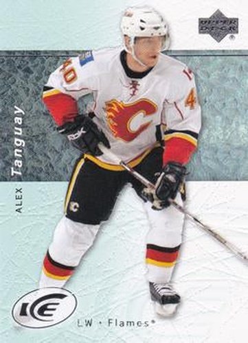 #70 Alex Tanguay - Calgary Flames - 2007-08 Upper Deck Ice Hockey