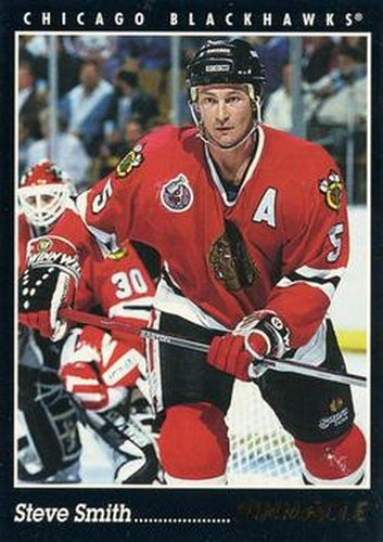 #70 Steve Smith - Chicago Blackhawks - 1993-94 Pinnacle Hockey