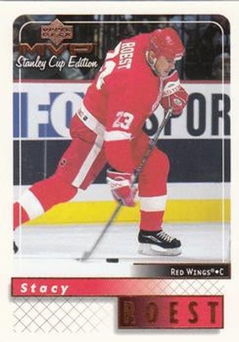 #70 Stacy Roest - Detroit Red Wings - 1999-00 Upper Deck MVP Stanley Cup Edition Hockey