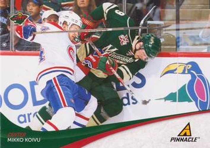 #70 Mikko Koivu - Minnesota Wild - 2011-12 Panini Pinnacle Hockey