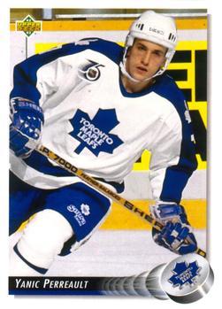 #70 Yanic Perreault - Toronto Maple Leafs - 1992-93 Upper Deck Hockey