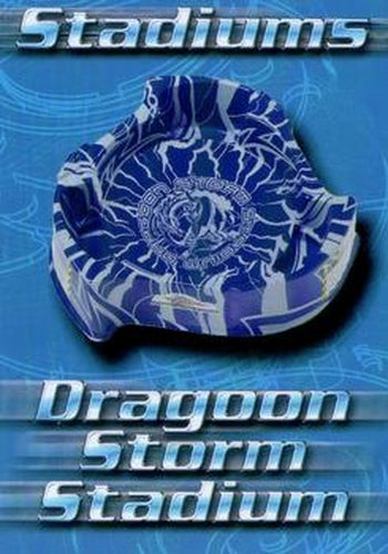 #70 Dragoon Storm Stadium / The Vortex - 2003 Cards Inc. Beyblade