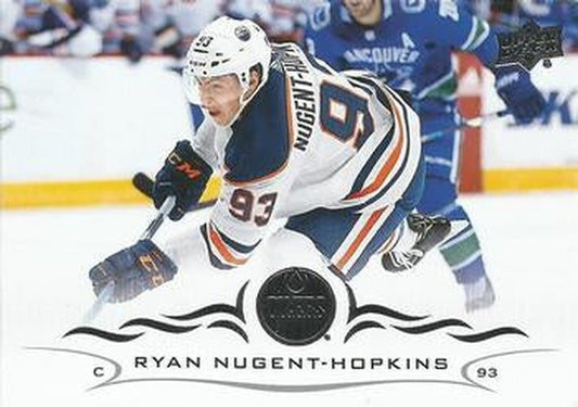 #70 Ryan Nugent-Hopkins - Edmonton Oilers - 2018-19 Upper Deck Hockey