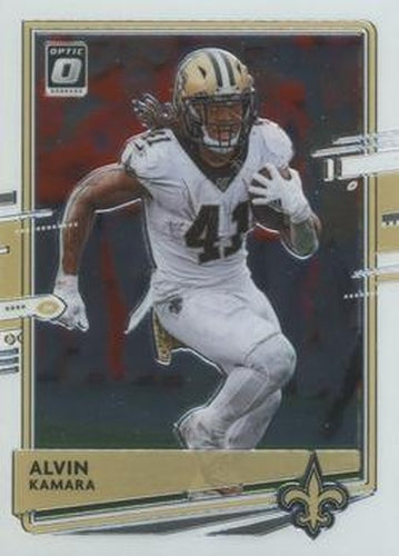 #70 Alvin Kamara - New Orleans Saints - 2020 Donruss Optic Football