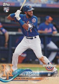 #70 Amed Rosario - New York Mets - 2018 Topps Opening Day Baseball