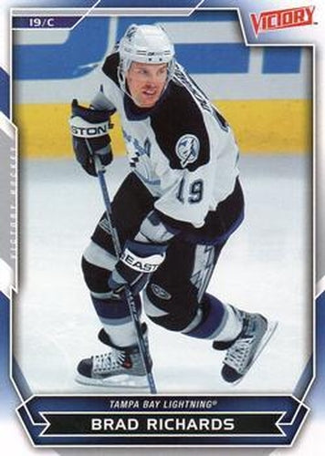 #70 Brad Richards - Tampa Bay Lightning - 2007-08 Upper Deck Victory Hockey