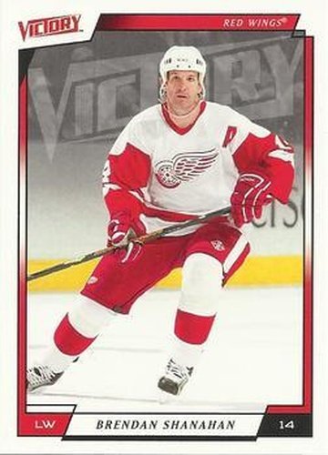 #70 Brendan Shanahan - Detroit Red Wings - 2006-07 Upper Deck Victory Hockey