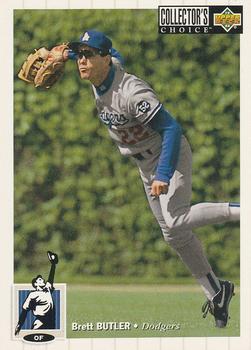 #70 Brett Butler - Los Angeles Dodgers - 1994 Collector's Choice Baseball
