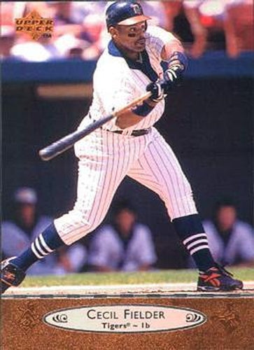 #70 Cecil Fielder - Detroit Tigers - 1996 Upper Deck Baseball