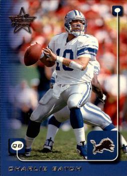 #70 Charlie Batch - Detroit Lions - 1999 Leaf Rookies & Stars Football