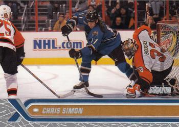 #70 Chris Simon - Washington Capitals - 2000-01 Stadium Club Hockey