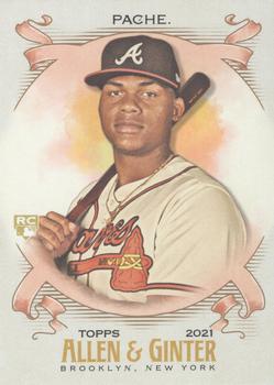 #70 Cristian Pache - Atlanta Braves - 2021 Topps Allen & Ginter Baseball