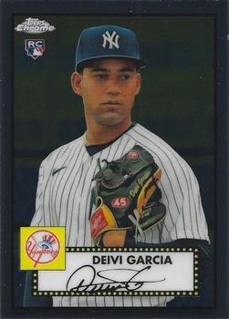 #70 Deivi Garcia - New York Yankees - 2021 Topps Chrome Platinum Anniversary Baseball