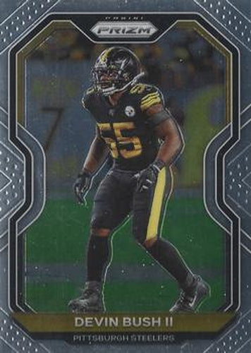 #70 Devin Bush II - Pittsburgh Steelers - 2020 Panini Prizm Football