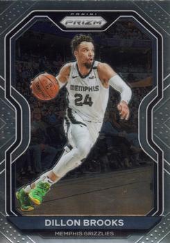 #70 Dillon Brooks - Memphis Grizzlies - 2020-21 Panini Prizm Basketball