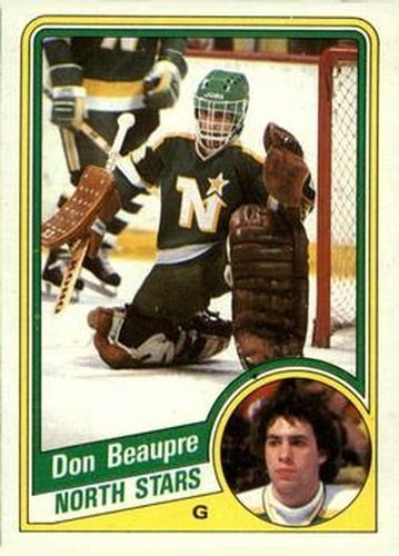 #70 Don Beaupre - Minnesota North Stars - 1984-85 Topps Hockey