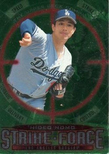 #70 Hideo Nomo - Los Angeles Dodgers - 1997 Upper Deck Baseball