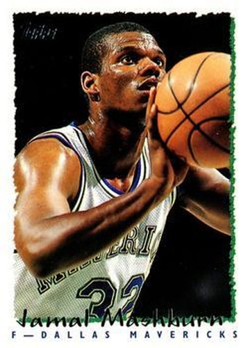 #70 Jamal Mashburn - Dallas Mavericks - 1994-95 Topps Basketball