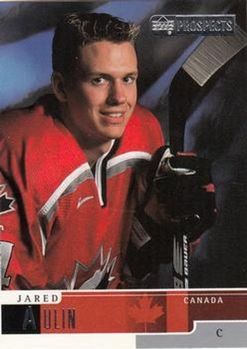 #70 Jared Aulin - Canada - 1999-00 Upper Deck Prospects Hockey