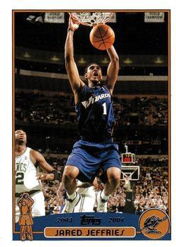 #70 Jared Jeffries - Washington Wizards - 2003-04 Topps Basketball