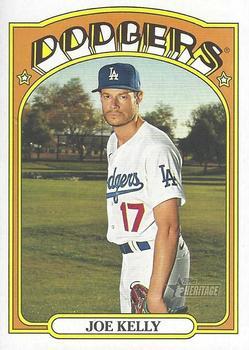 #70 Joe Kelly - Los Angeles Dodgers - 2021 Topps Heritage Baseball
