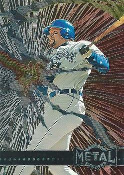 #70 John Jaha - Milwaukee Brewers - 1996 Metal Universe Baseball