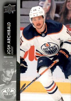 #70 Josh Archibald - Edmonton Oilers - 2021-22 Upper Deck Hockey