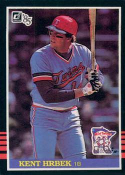 #70 Kent Hrbek - Minnesota Twins - 1985 Donruss Baseball